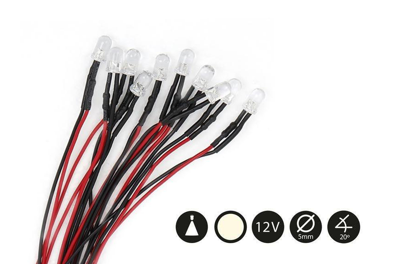 E0104-2-led-5mm-12V-blanco-calido-haz-concentrado